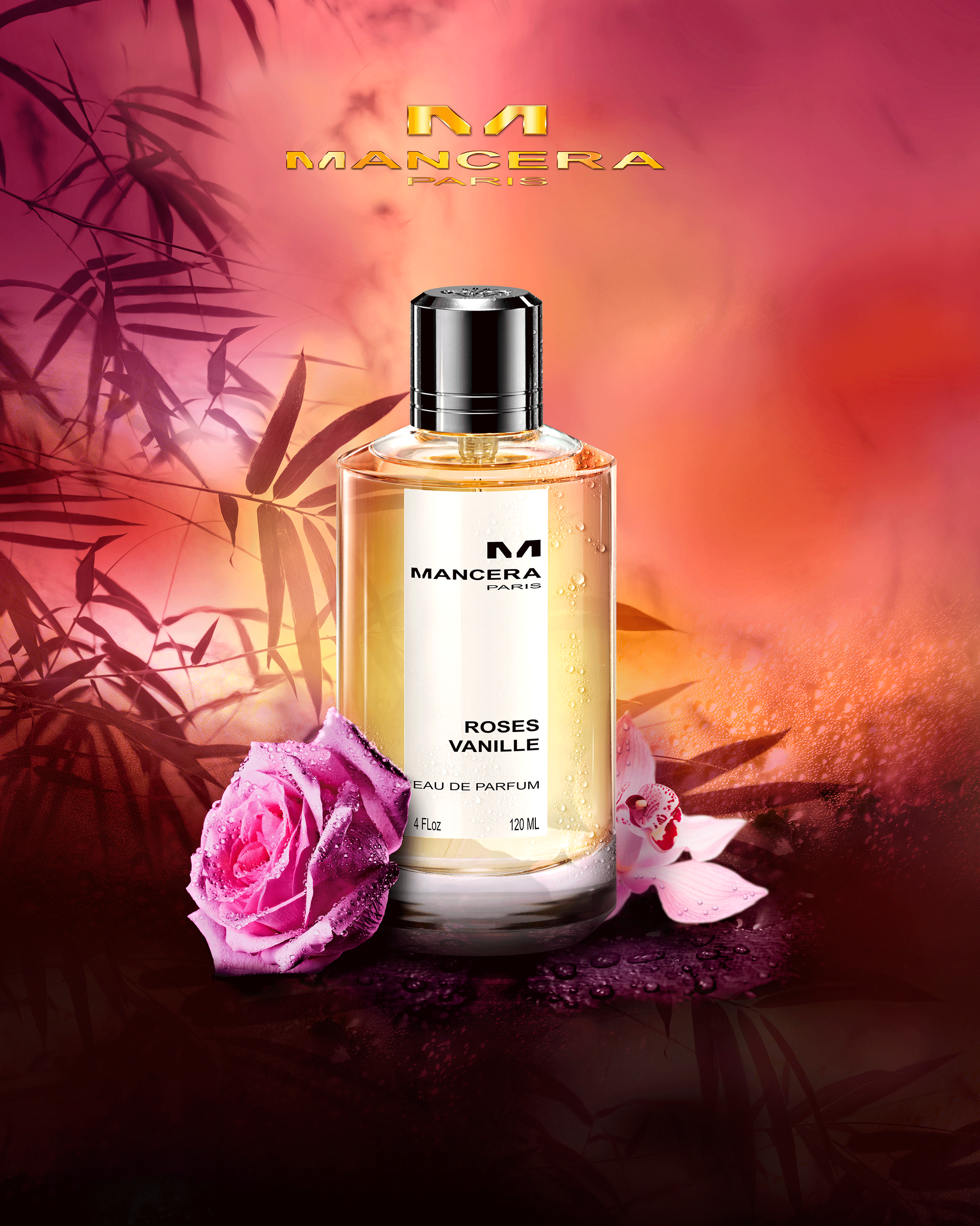 Mancera Roses Vanille Mancera Mens Perfume 120 Ml Rose Vanilla Perfume Mancera Roses Vanille For Men And